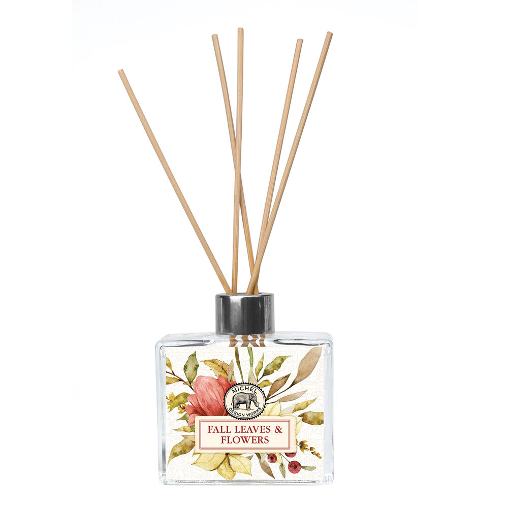 Fall Leaves & Flowers Home Fragrance Reed Diffuser image number 1