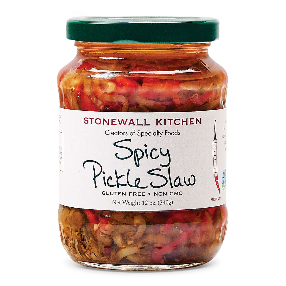 Spicy Pickle Slaw