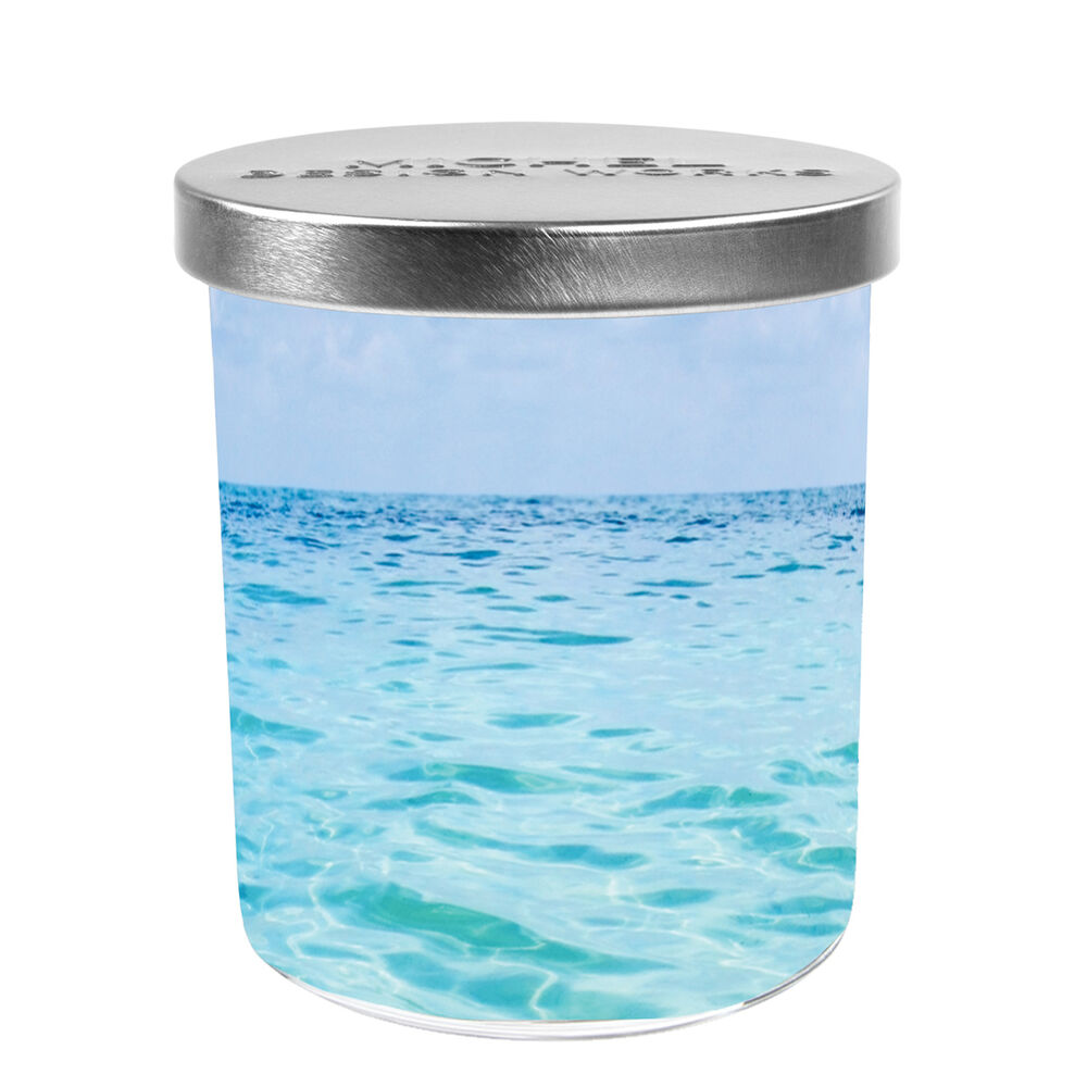 Beach Decorative Glass Candle image number 0