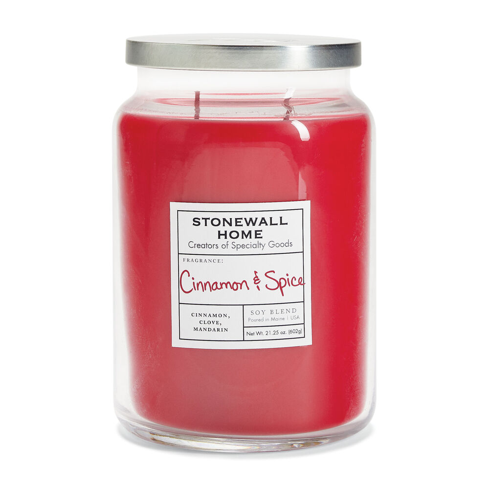 Stonewall Home Cinnamon & Spice Candle Collection Stonewall Kitchen