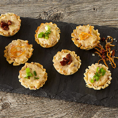 Holiday Chutney Cheese Cups