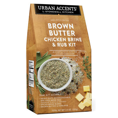 Brown Butter Chicken Brine & Rub Kit