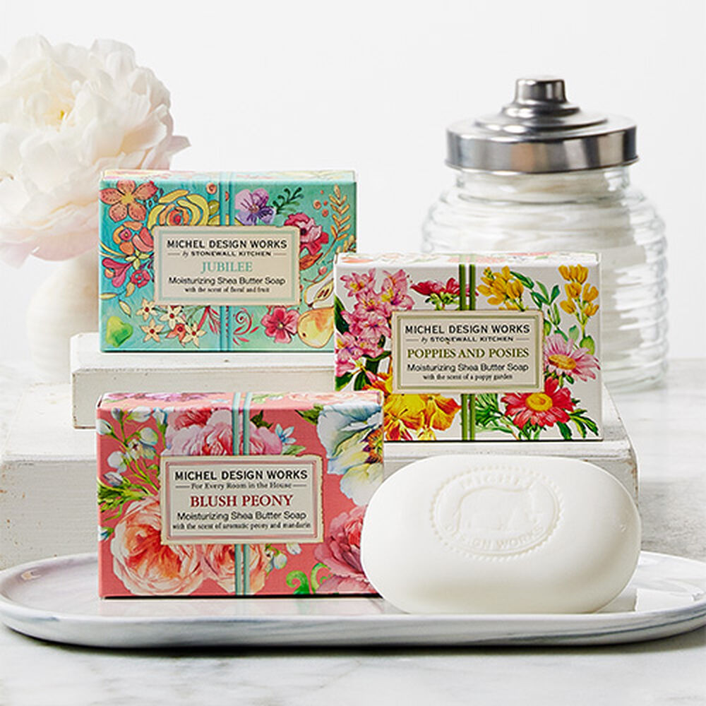 Shea Butter Soap Trio Gift - Floral Favorites image number 0