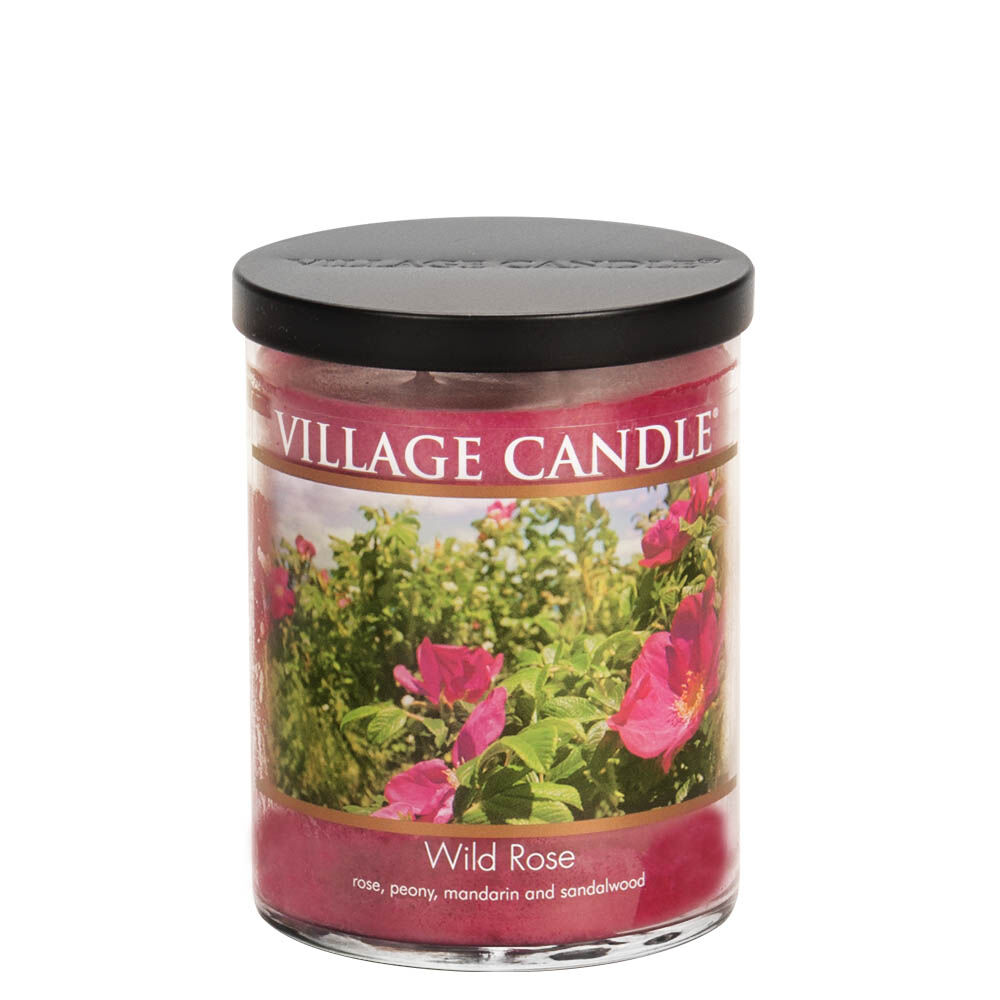 Wild Rose Large Tumbler Village Candle Stonewall Kitchen