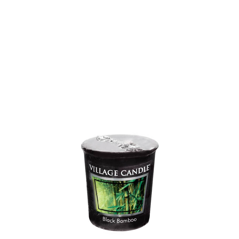 Black Bamboo Large Apothecary Village Candle Stonewall Kitchen