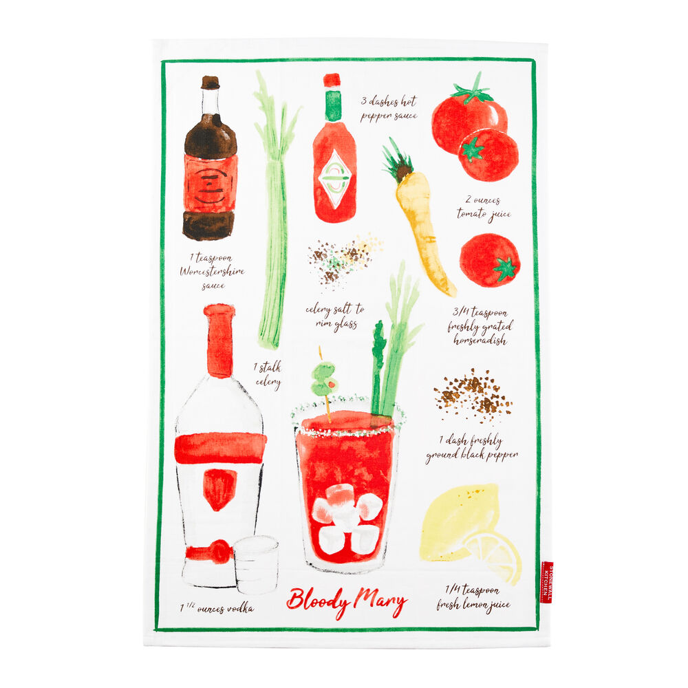 Bloody Mary Tea Towel image number 0
