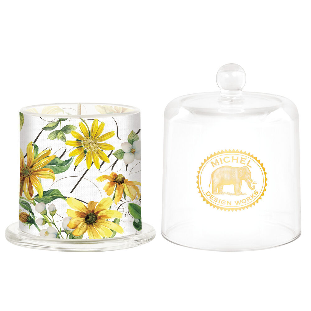 Bright Daisy Cloche Candle image number 0