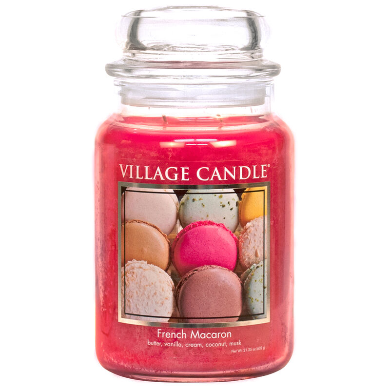French Macaron Candle
