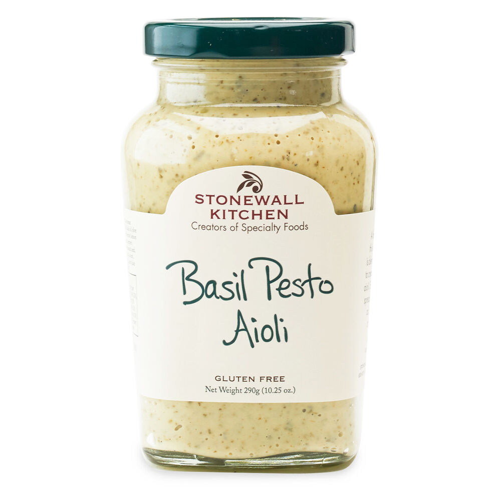 Basil Pesto Aioli Gourmet Condiments Stonewall Kitchen Food & Gifts