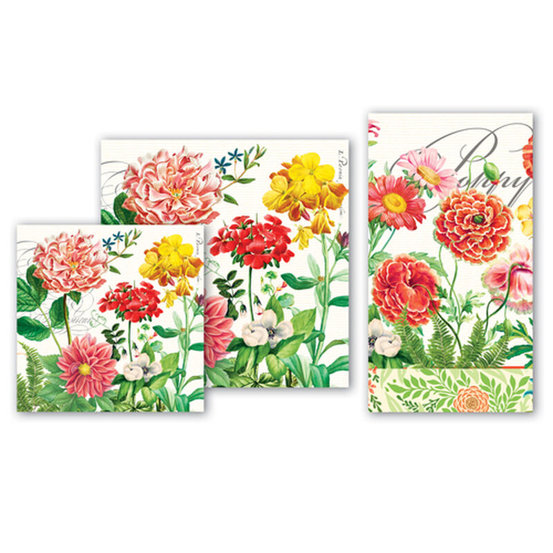 Poppies and Posies Napkin Collection