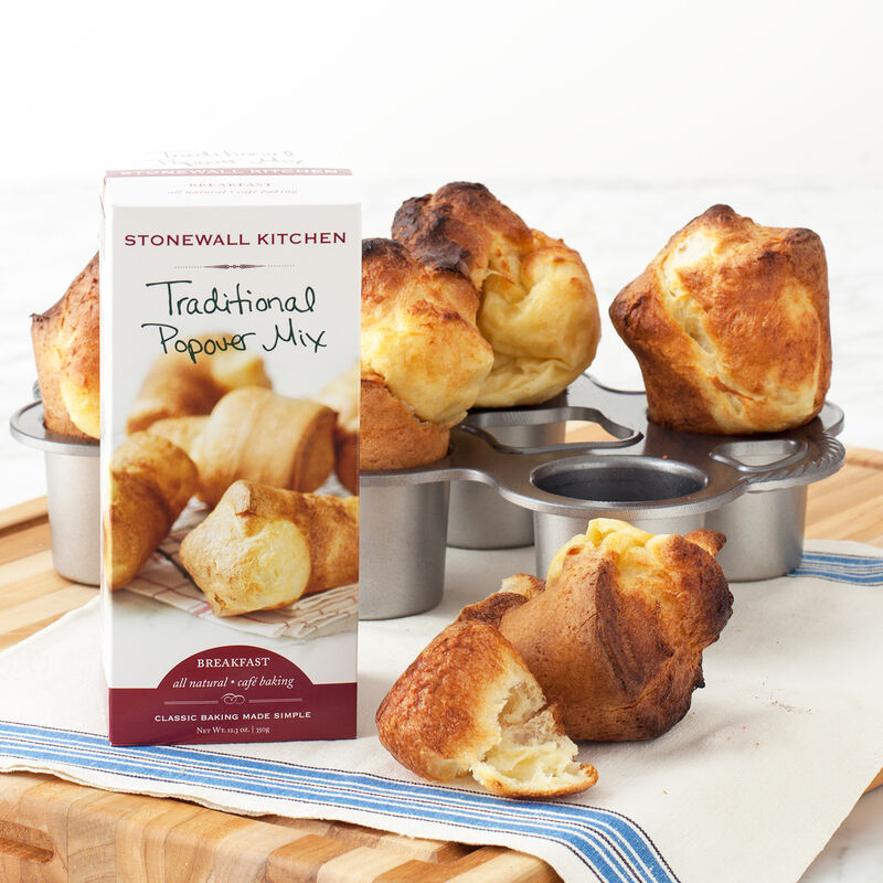 Full Size Popover Pan with Popover Mix