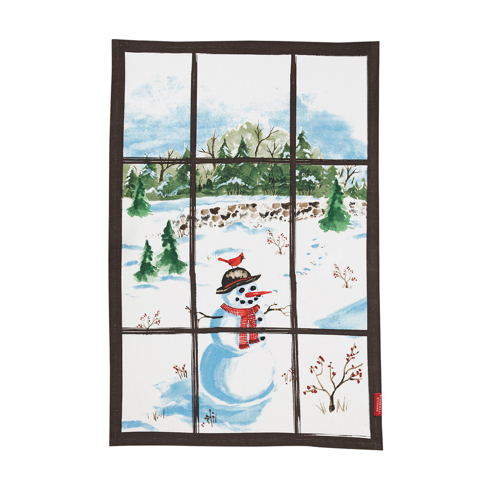 Snowman Tea Towel image number 0