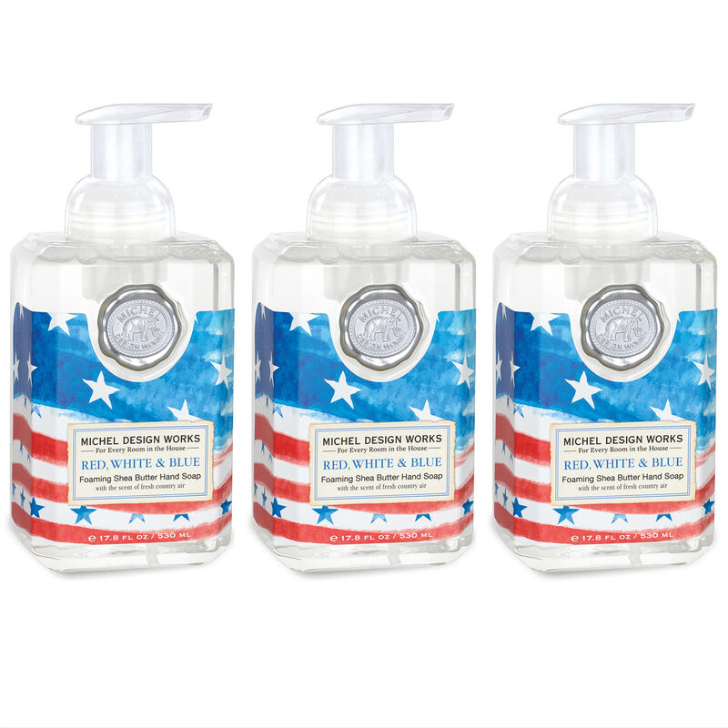 Red, White & Blue Foaming Hand Soap
