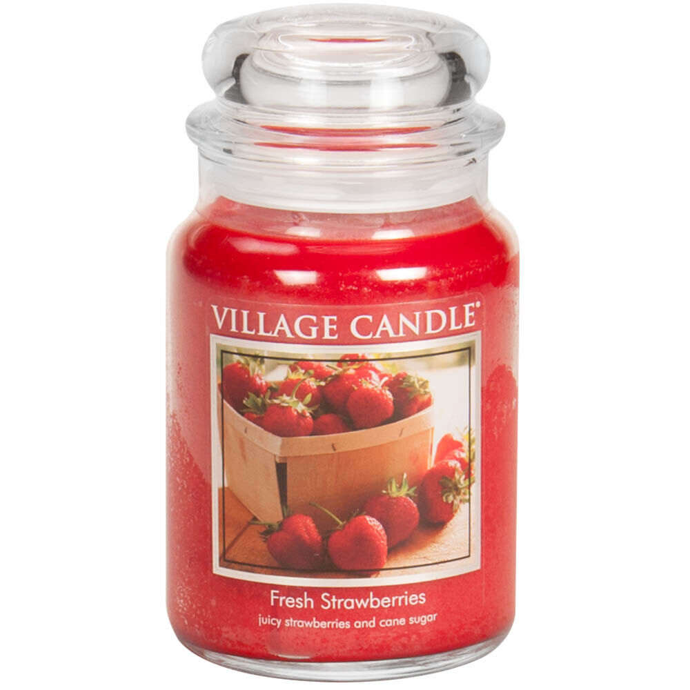 Fresh Strawberries Candle image number 0
