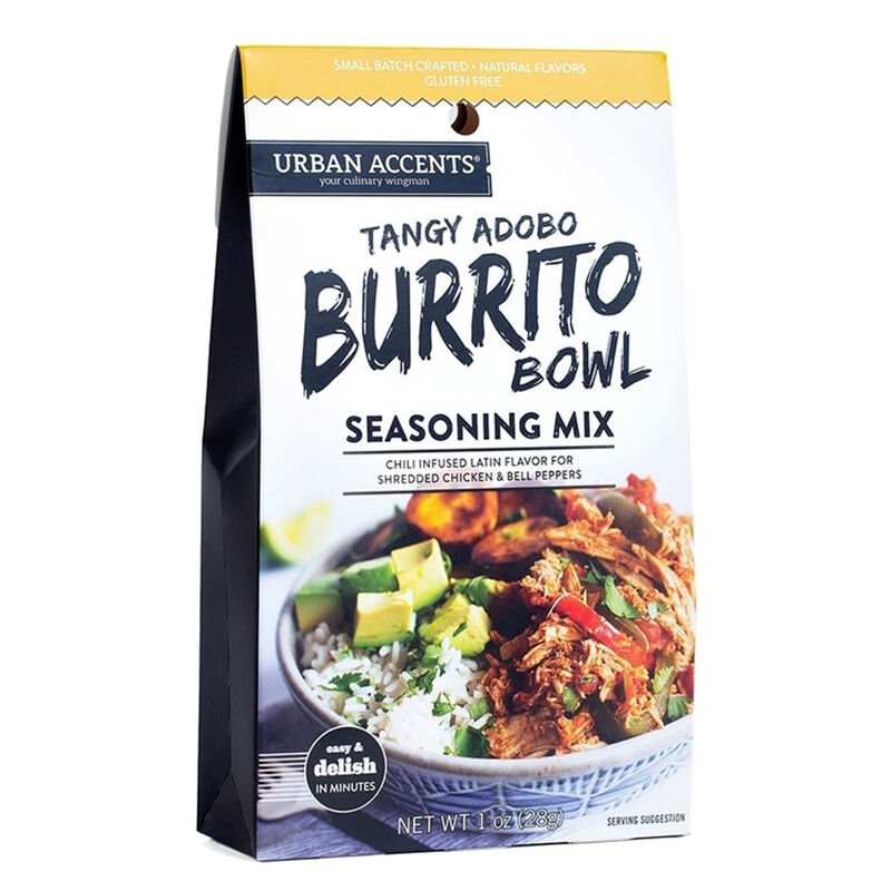 Urban Accents Tangy Adobo Burrito Bowl Seasoning Mix
