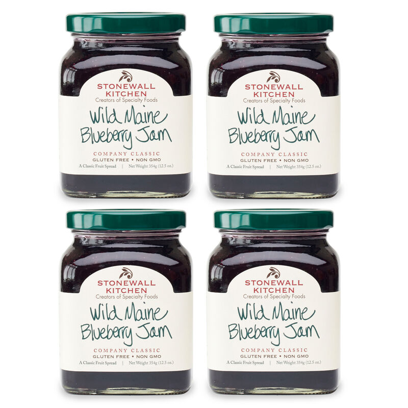 Wild Maine Blueberry Jam (4 Pack)