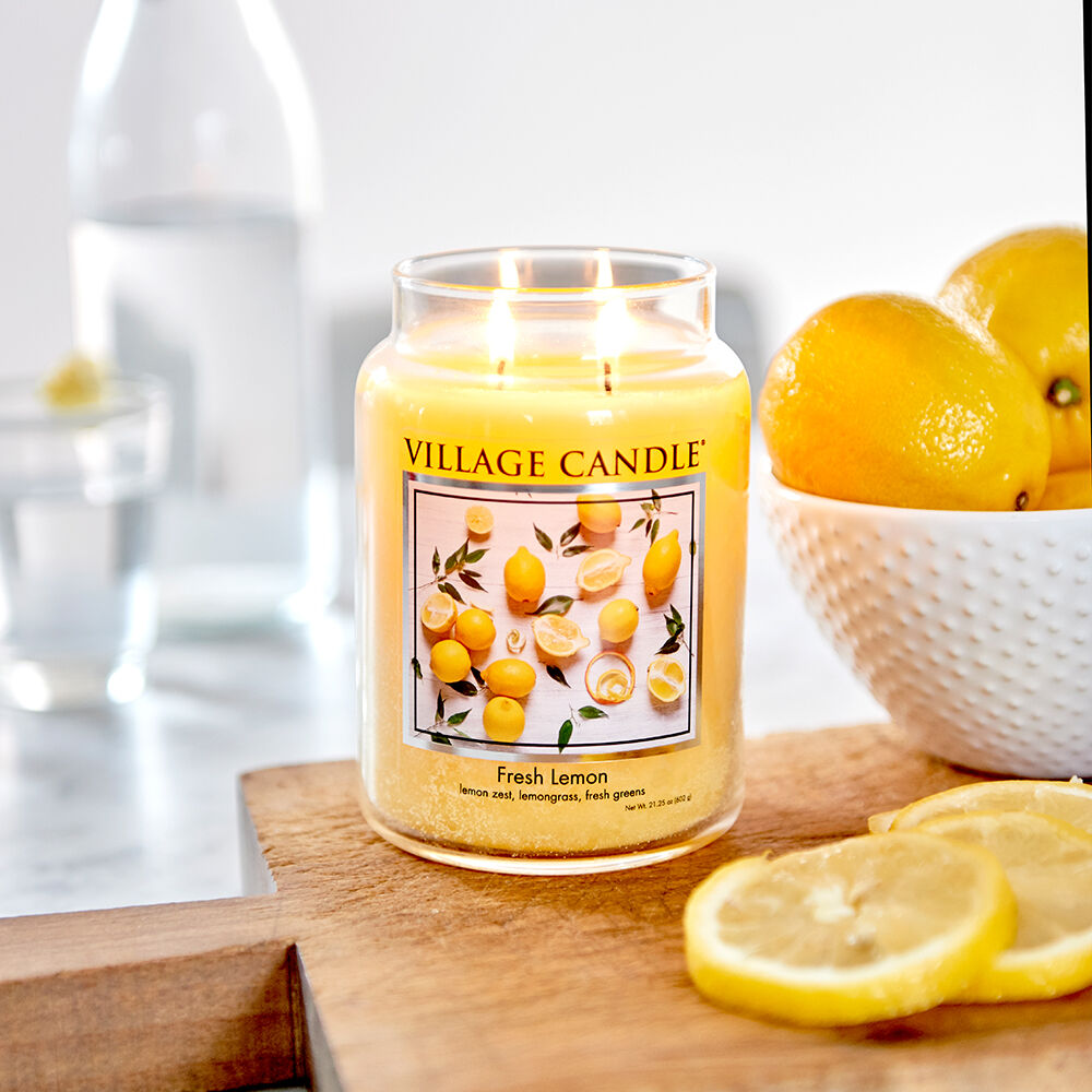 Fresh Lemon Candle - Traditions Collection image number 5
