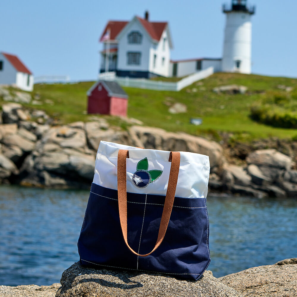 Sea Bags&reg; Blueberry Market Tote Bag