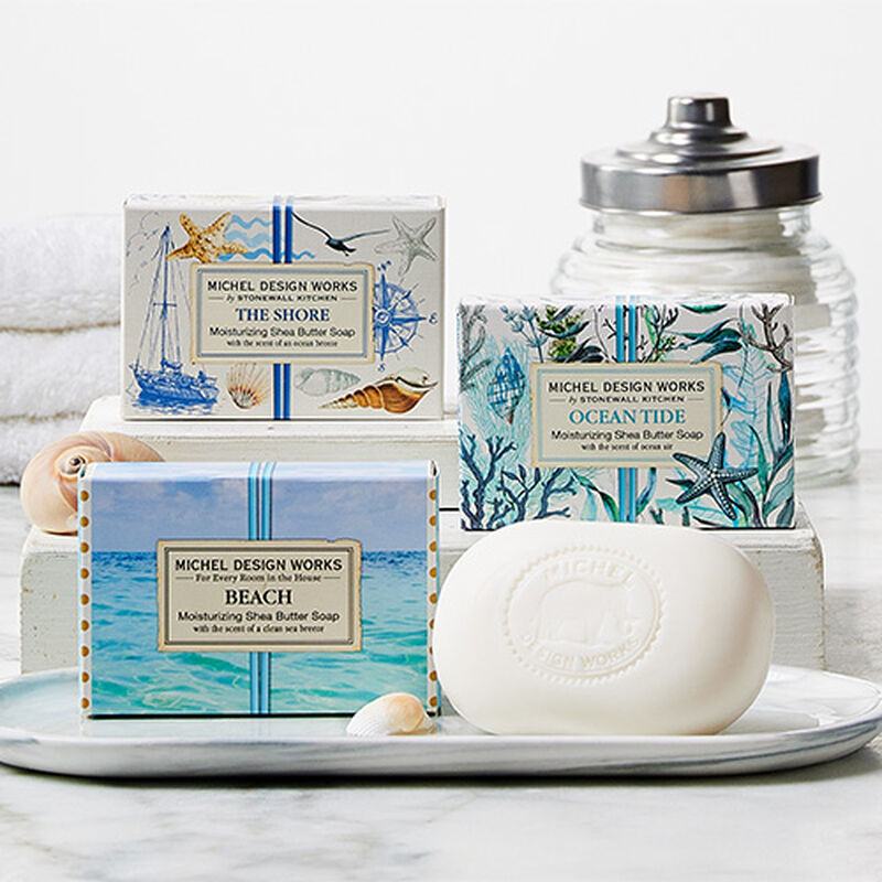 Shea Butter Soap Trio Gift - Coastal Collection