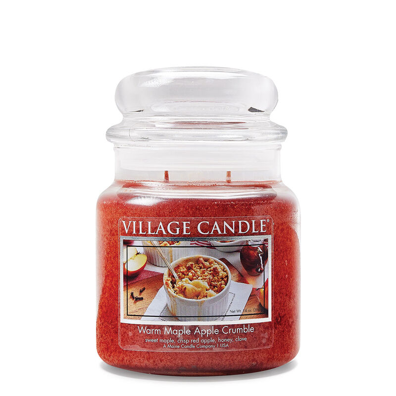 Village Candle Warm Maple Apple Crumble Candle