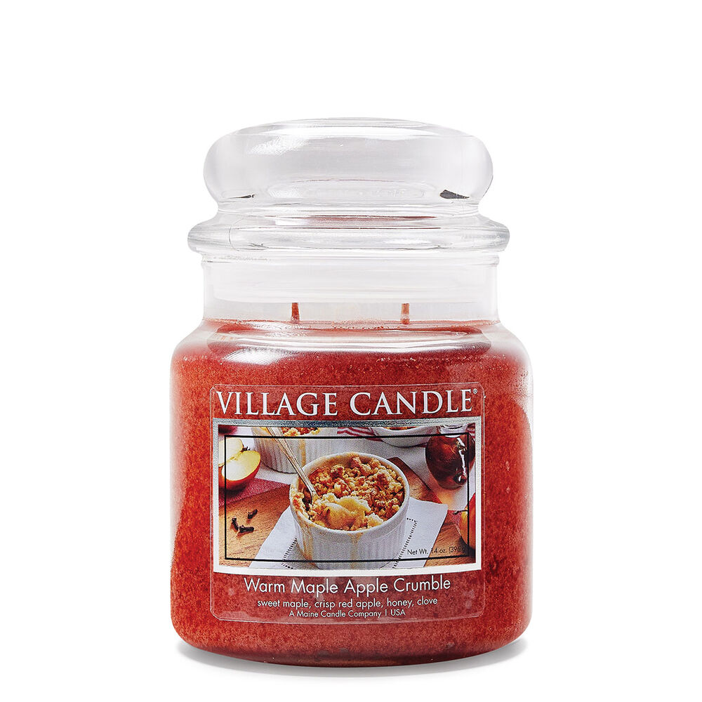 Warm Maple Apple Crumble Candle image number 0