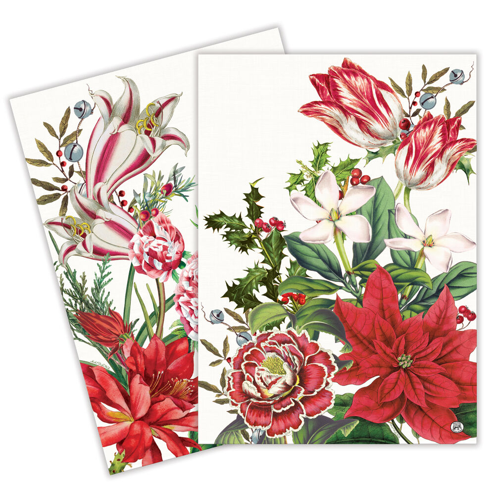 Christmas Bouquet Kitchen Towel Set of 2 Stonewall Kitchen