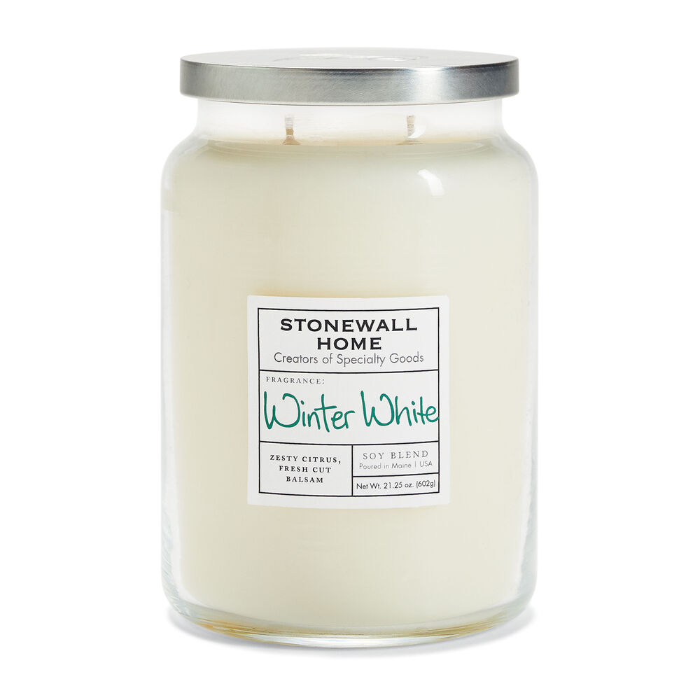 Stonewall Home Winter White Candle Collection image number 0
