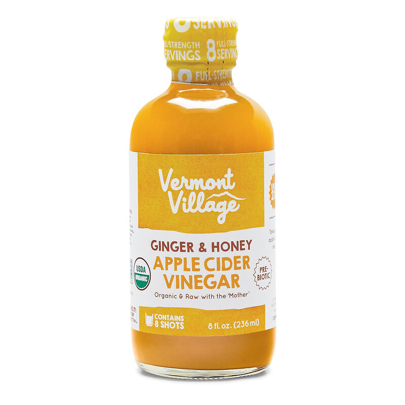 Vermont Village Ginger Honey Apple Cider Vinegar (Organic) - 8 oz
