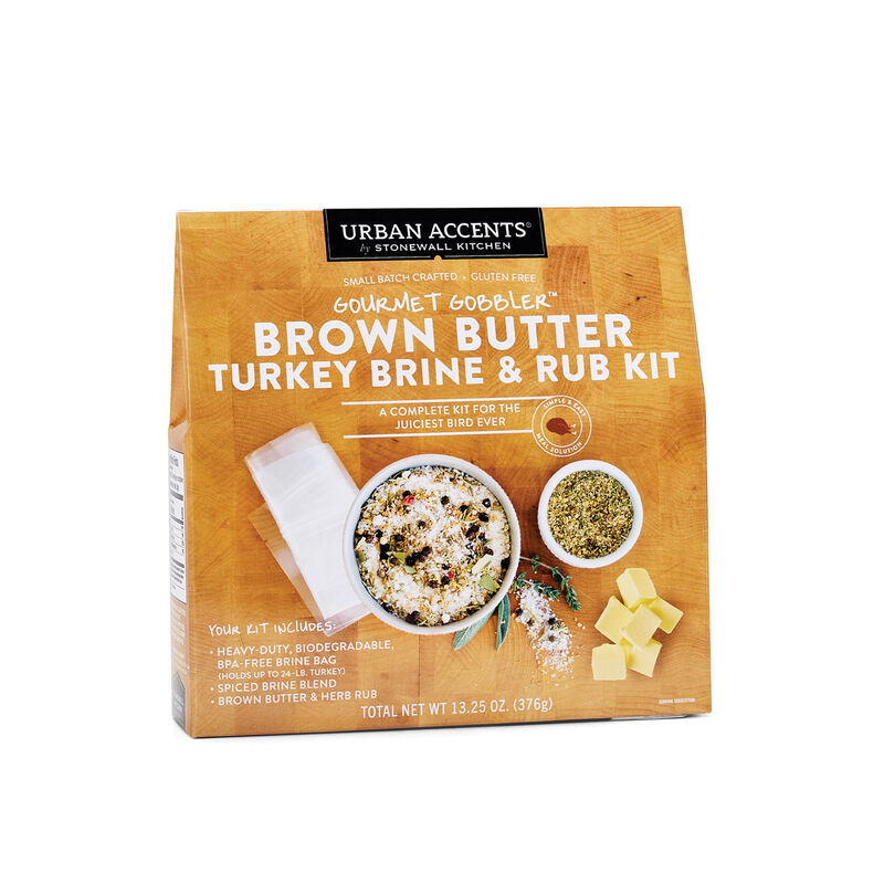 Gourmet Gobbler&trade; Brown Butter Turkey Brine & Rub Kit 