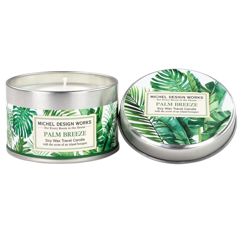 Palm Breeze Travel Candle