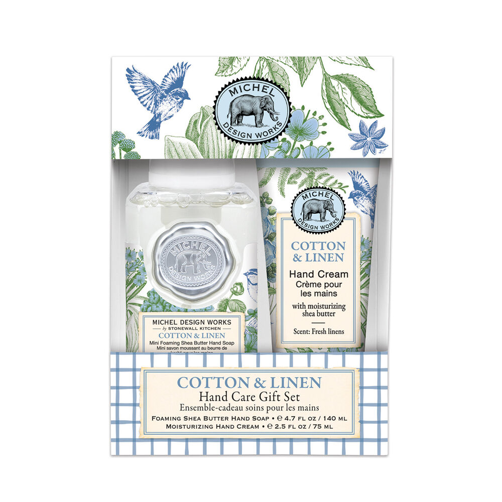 Cotton & Linen Hand Care Gift Set image number 0