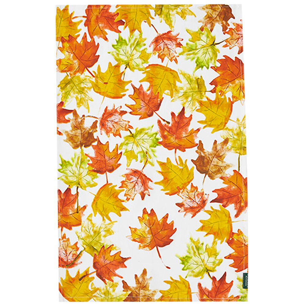 Fall Leaves Tea Towel image number 0