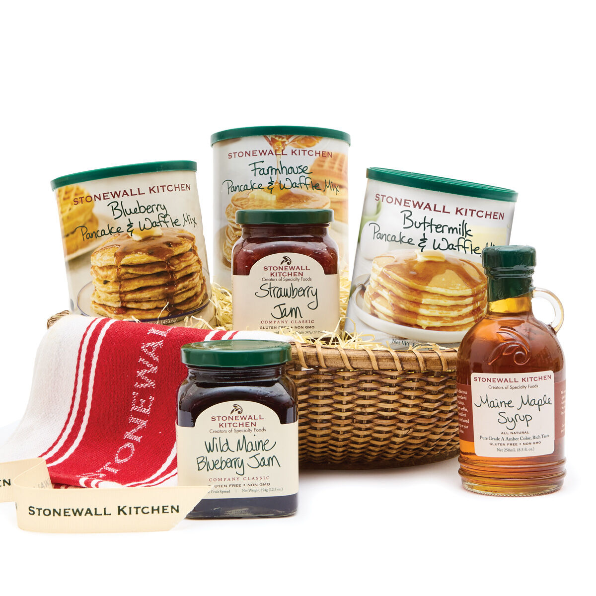 【お取り寄せ商品】【アメリカコストコ品】ストーンウォールキッチン 究極の朝食セット Stonewall Kitchen Ultimate Breakfast Gift Set Morning Favorites Gift Basket - Breakfast Gift Set - Stonewall Kitchen