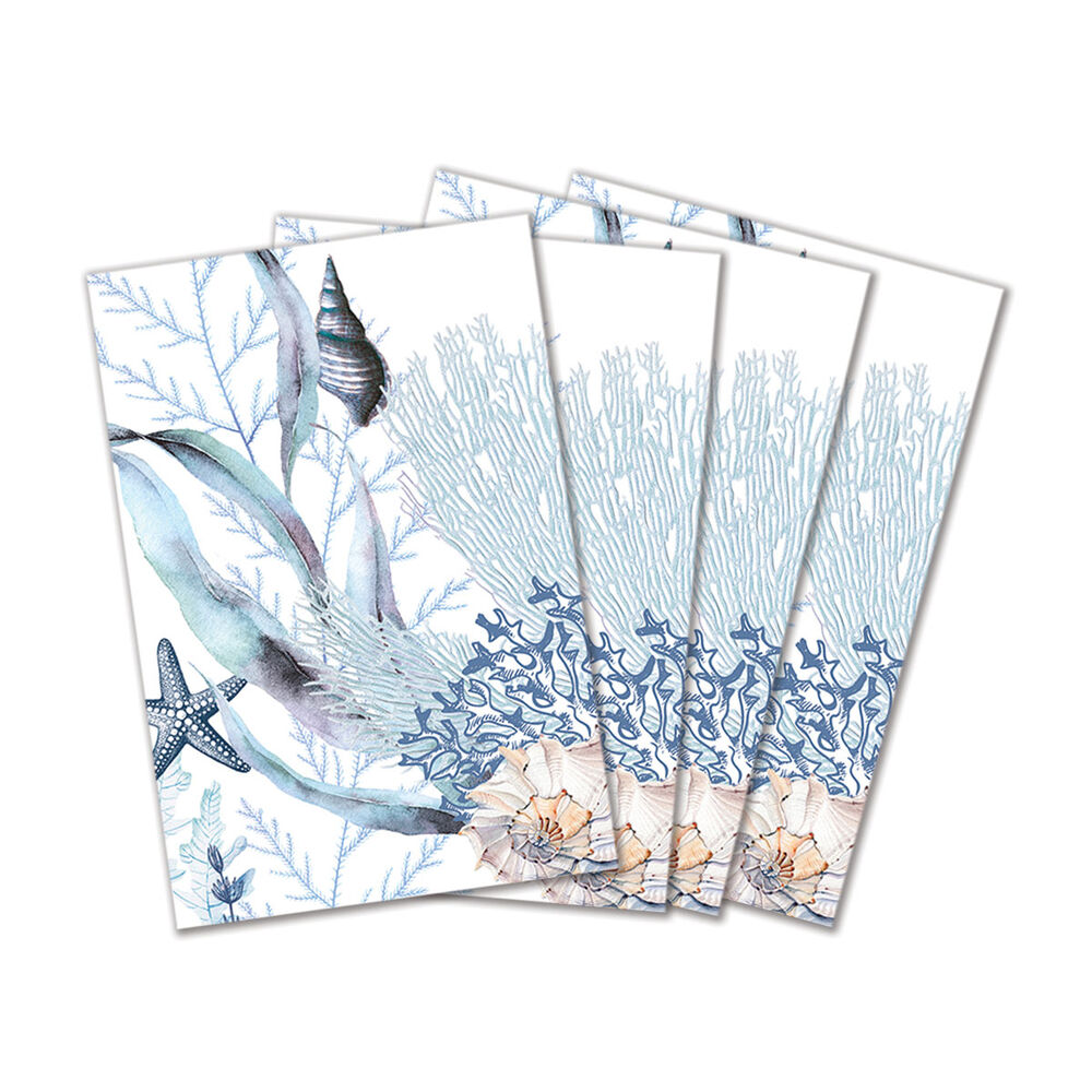 Ocean Tide Cotton Table Napkins