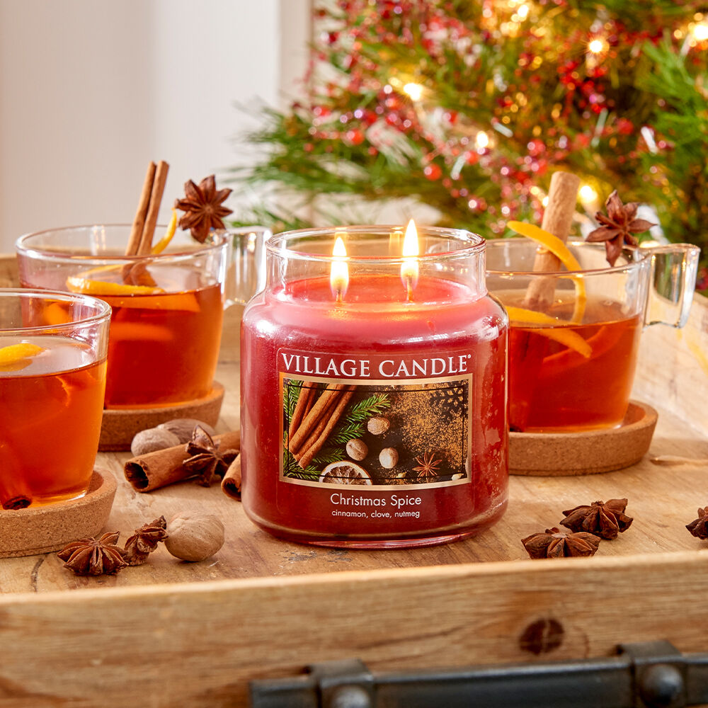 Christmas Spice Candle Collection Village Candle Stonewall Kitchen