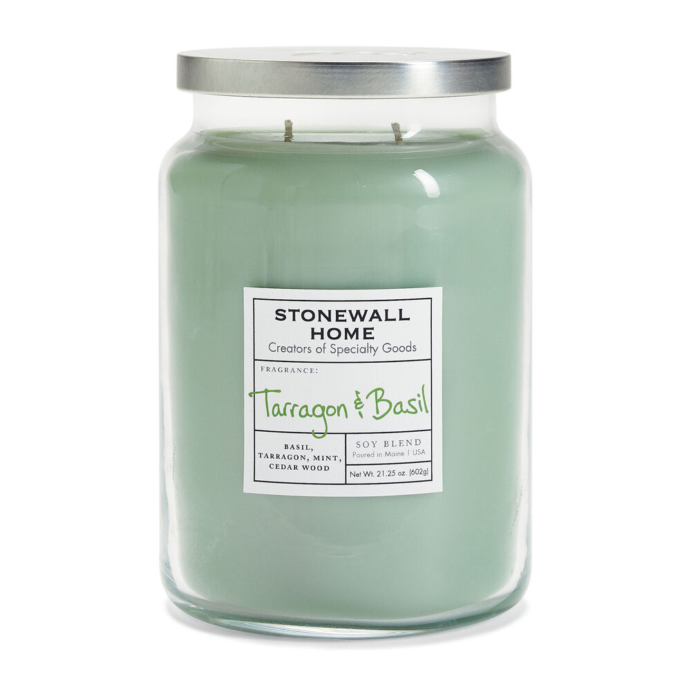 Stonewall Home Tarragon & Basil Candle Collection image number 0