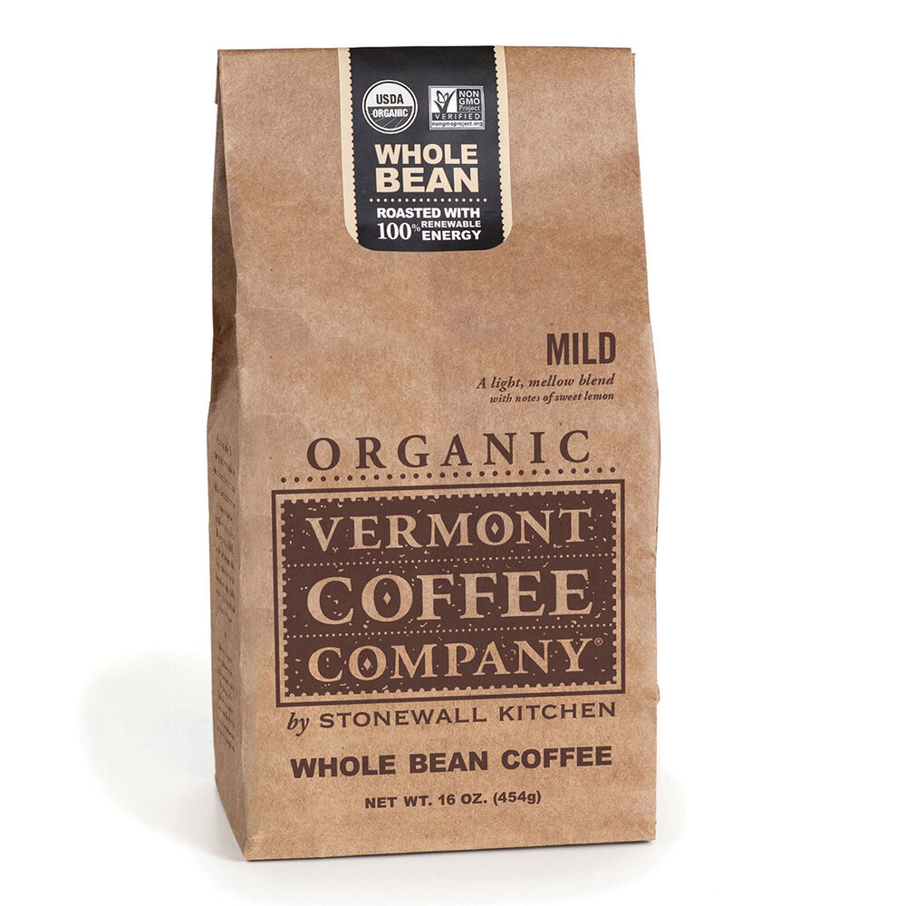 Organic Mild Whole Bean Coffee 16oz image number 0
