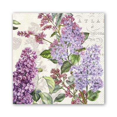 French Lilacs Luncheon Napkins