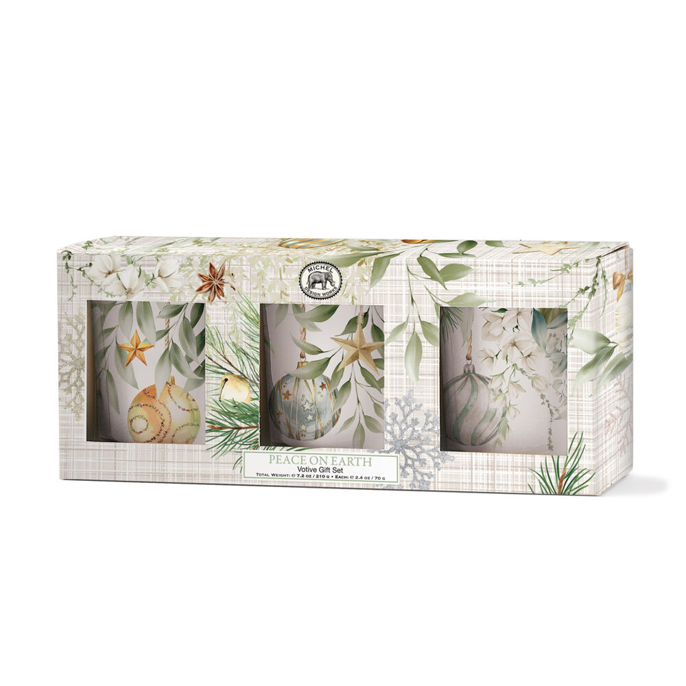 Peace On Earth Votive Gift Set