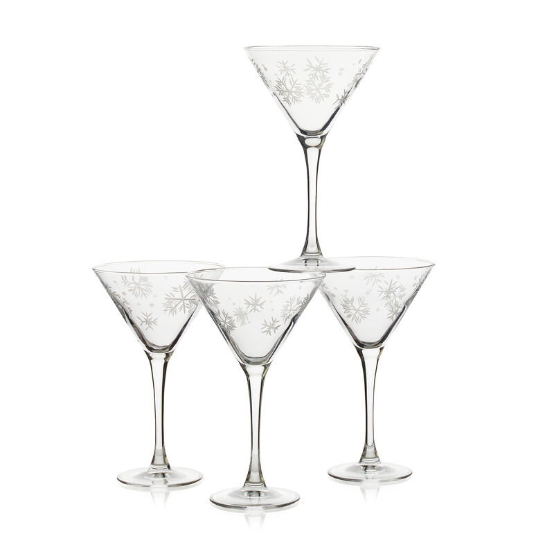Blizzard Martini Glasses (Set of 4)