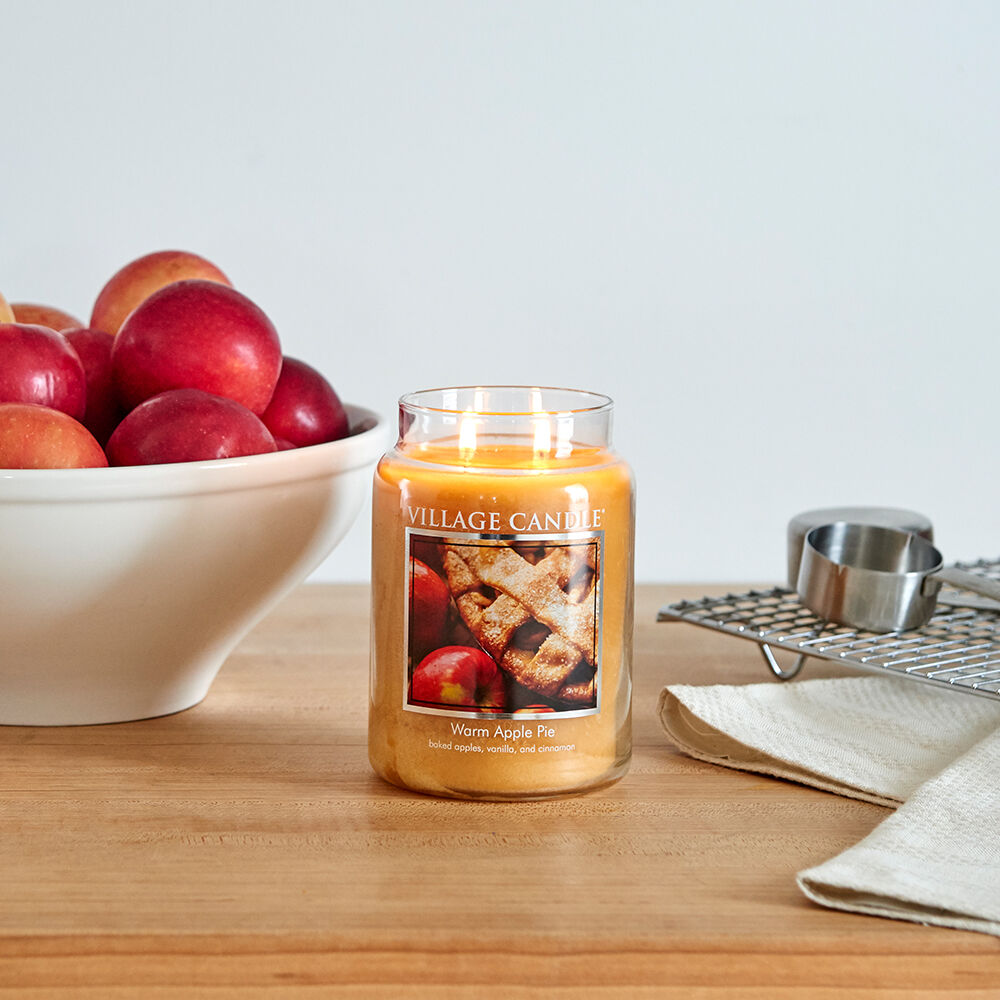 Warm Apple Pie Candle Collection Village Candle Stonewall Kitchen