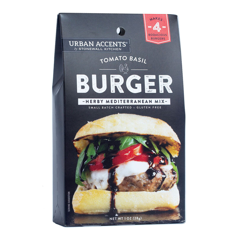 Urban Accents Tomato Basil Turkey Burger Seasoning