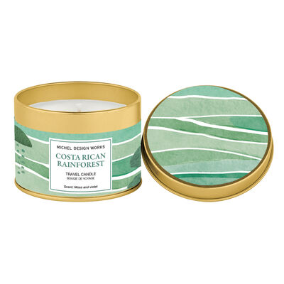 Costa Rican Rainforest Travel Candle