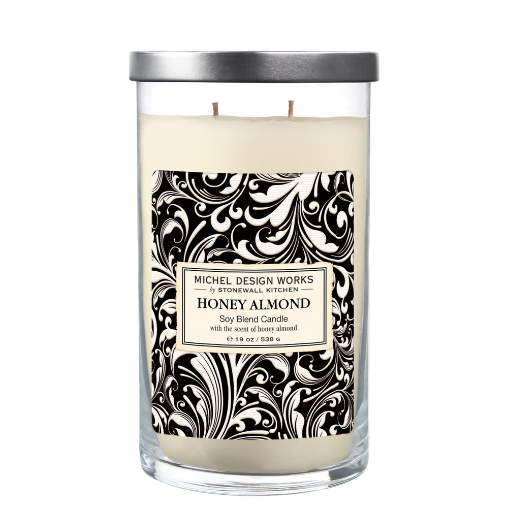 Honey Almond Large Tumbler Candle Stonewall Kitchen