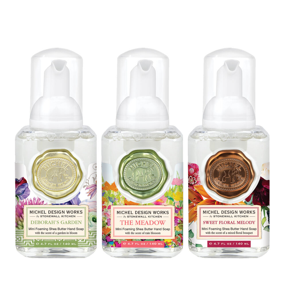 Deborah's Garden,The Meadow, Sweet Floral Melody Mini Foaming Hand Soap Set image number 0