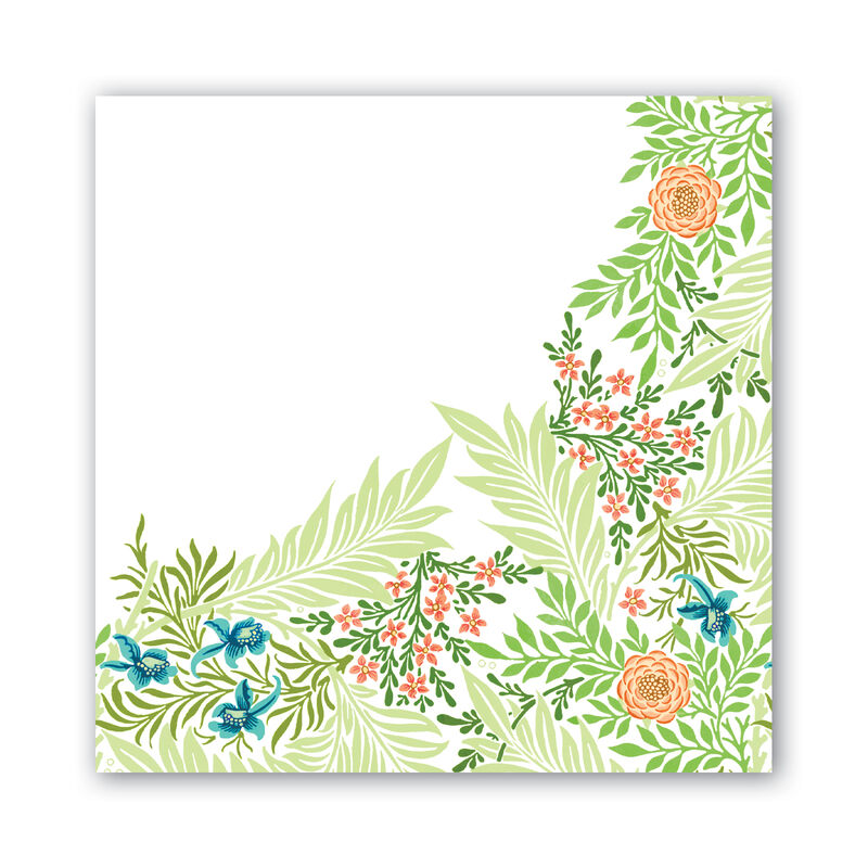 Poppies and Posies Luncheon Napkins