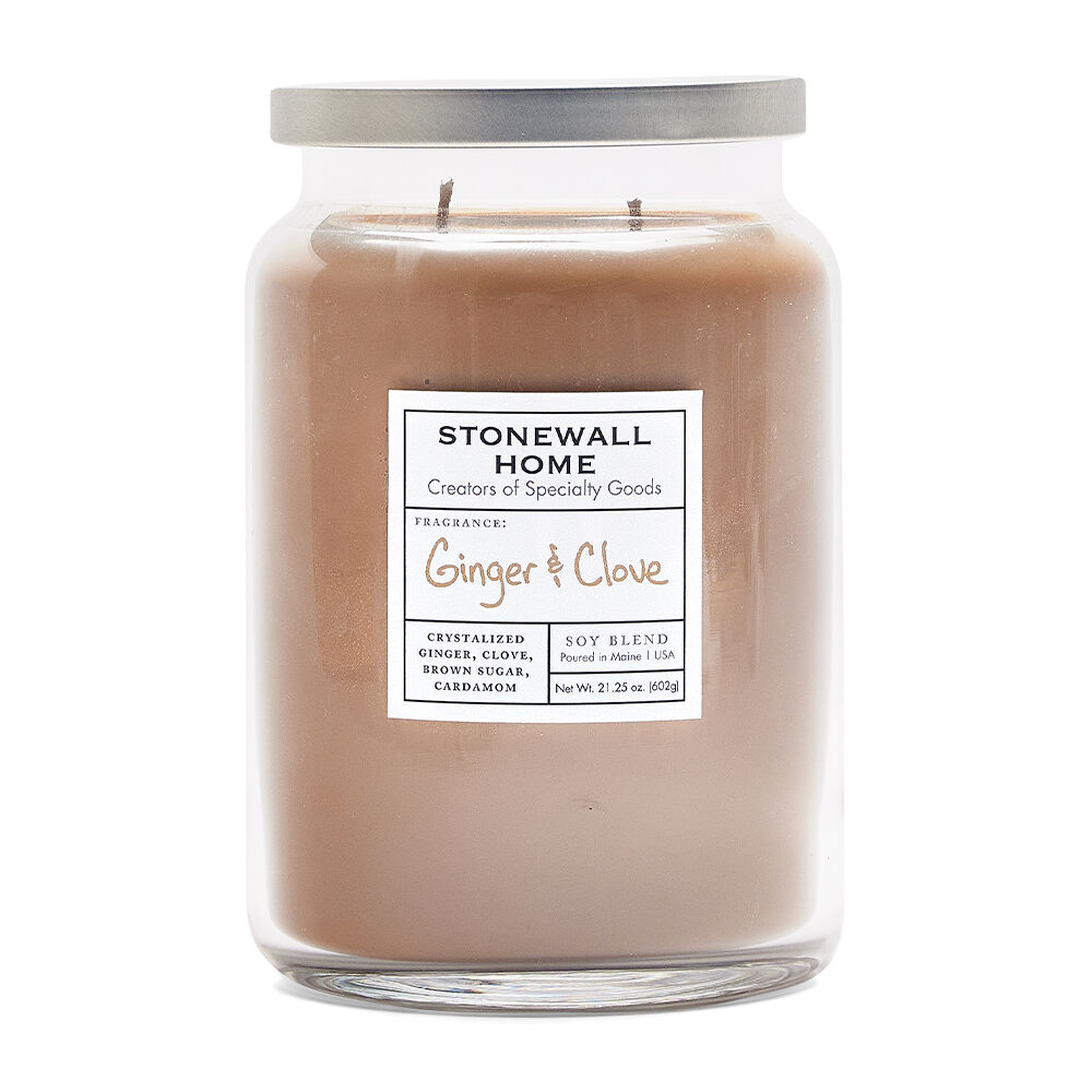 Stonewall Home Ginger & Clove Candle Stonewall Kitchen