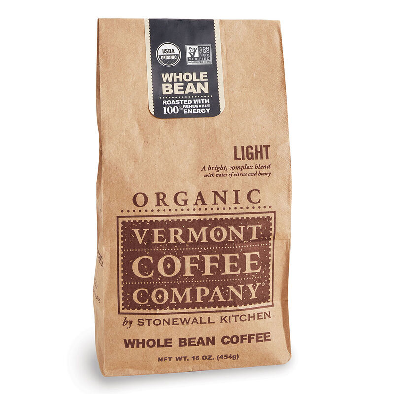 Organic Light Whole Bean Coffee 16oz