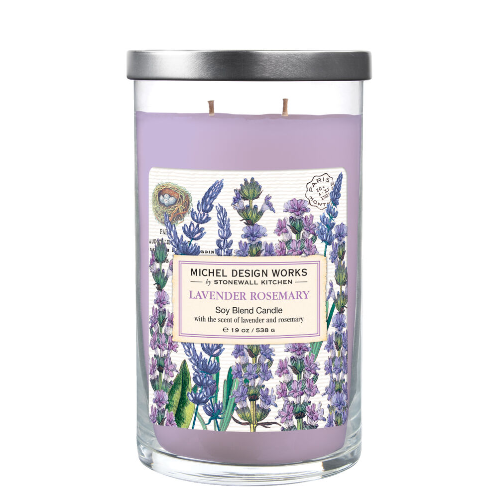 Lavender Rosemary Large Tumbler Candle Stonewall Kitchen