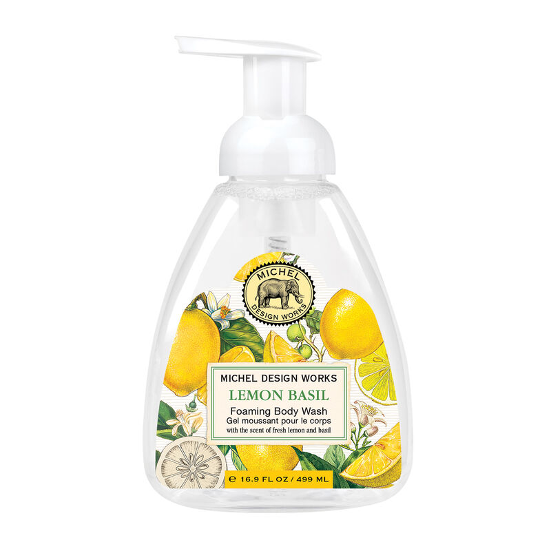 Lemon Basil Foaming Body Wash